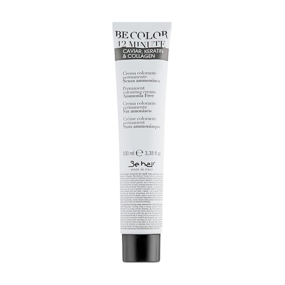 Напівперманентна крем-фарба для волосся Be Hair Be Color Permanent Colouring Cream 12 Minute Yellow, 100 мл (коректор кольору)